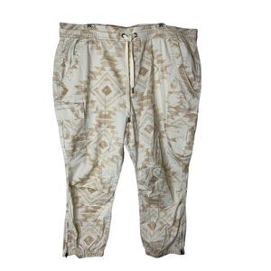 Polo Ralph Lauren Aztec Print Cargo Joggers men's XXL